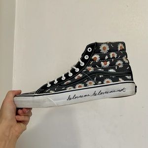 Vans Sk8-Hi Sneakers - Floral - He Loves Me Not